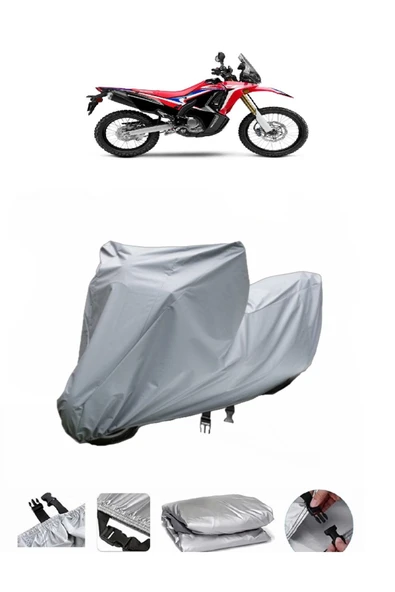Honda CRF 250 Rally  Gri Motosiklet Brandası ARKA ÇANTA UYUMLU DEĞİLDİR ürün görseli 1