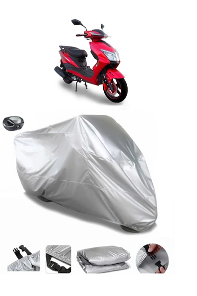 Motolux Nirvana Pro Su  Geçirmez Motosiket Brandası Arka Çanta Uyumlu ürün görseli 1