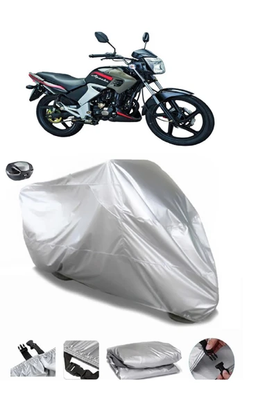 Lifan LF200-16CSu  Geçirmez Motosiket Brandası Arka Çanta Uyumlu ürün görseli 1