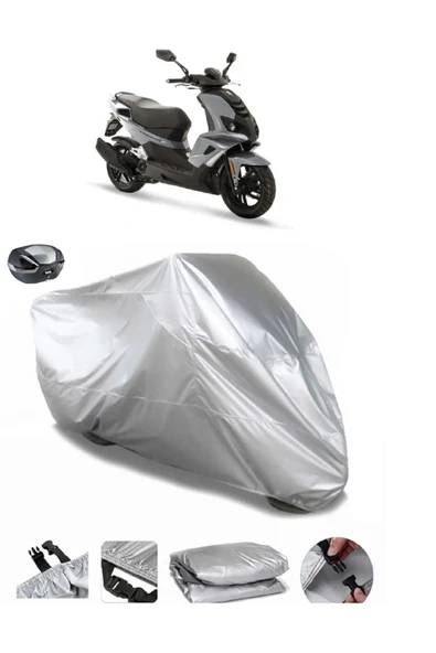 Peugeot Speedfight 4 Su  Geçirmez Motosiket Brandası Arka Çanta Uyumlu ürün görseli 1