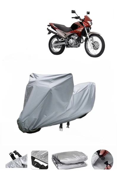 Honda NX 4 Falcon  Gri Motosiklet Brandası ARKA ÇANTA UYUMLU DEĞİLDİR ürün görseli 1