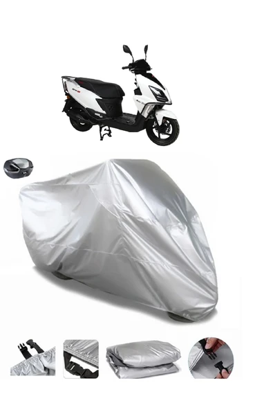 RMG Moto Gusto Aston 125 Su  Geçirmez Motosiket Brandası Arka Çanta Uyumlu ürün görseli 1