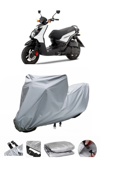 Yamaha BW's 125  Gri Motosiklet Brandası ARKA ÇANTA UYUMLU DEĞİLDİR ürün görseli 1