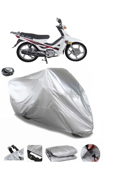 RMG Moto Gusto Spyder 100 Su  Geçirmez Motosiket Brandası Arka Çanta Uyumlu ürün görseli 1