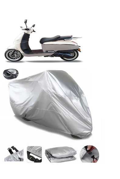 Kral Motor Rigil 125 Su  Geçirmez Motosiket Brandası Arka Çanta Uyumlu ürün görseli 1