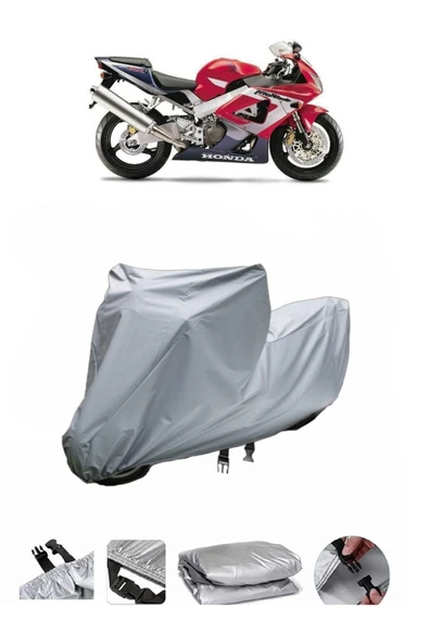 Honda CBR 929 RR  Gri Motosiklet Brandası ARKA ÇANTA UYUMLU DEĞİLDİR ürün görseli 1