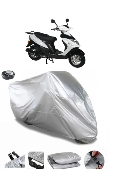 RMG Moto Gusto Rapid 50 Su  Geçirmez Motosiket Brandası Arka Çanta Uyumlu ürün görseli 1