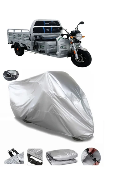 Kral Motor KR-13 Su  Geçirmez Motosiket Brandası Arka Çanta Uyumlu ürün görseli 1