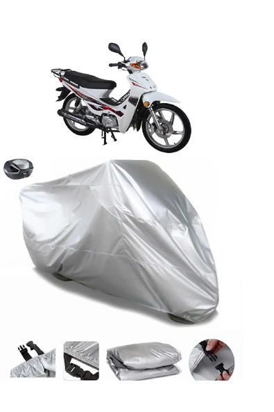 RMG Moto Gusto Spark 50 Su  Geçirmez Motosiket Brandası Arka Çanta Uyumlu ürün görseli 1