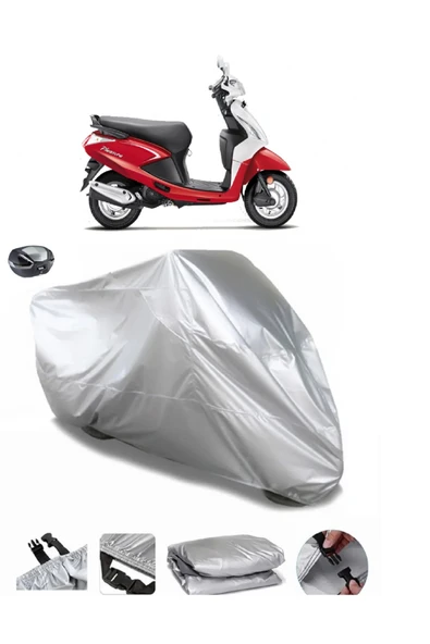 Hero Pleasure Su  Geçirmez Motosiket Brandası Arka Çanta Uyumlu ürün görseli 1