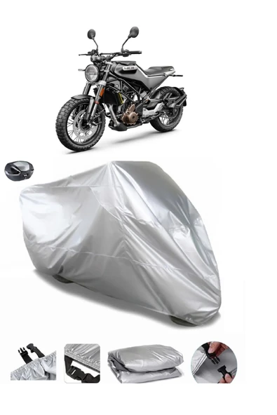 Husqvarna Svartpilen 401 Su  Geçirmez Motosiket Brandası Arka Çanta Uyumlu ürün görseli 1