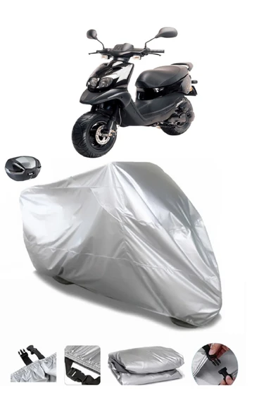 Peugeot Trekker 100 Su  Geçirmez Motosiket Brandası Arka Çanta Uyumlu ürün görseli 1