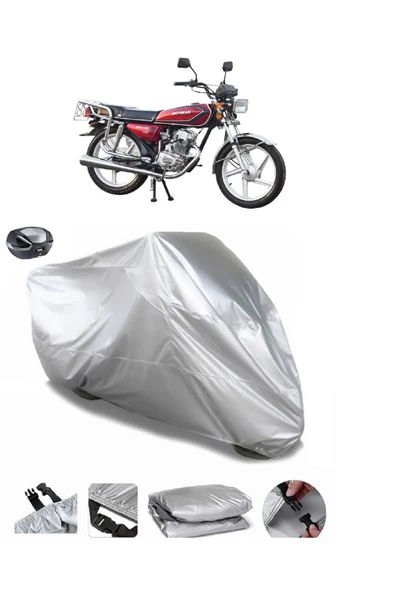 Motoran MTR 100 Su  Geçirmez Motosiket Brandası Arka Çanta Uyumlu ürün görseli 1