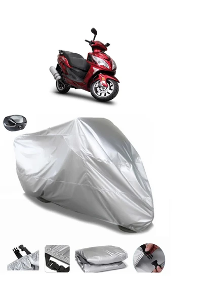 Motoran Maxima 150 Su  Geçirmez Motosiket Brandası Arka Çanta Uyumlu ürün görseli 1