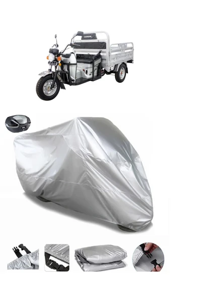 KRAL KR-54 Bien 150 Su  Geçirmez Motosiket Brandası Arka Çanta Uyumlu ürün görseli 1