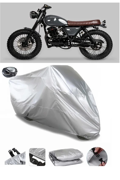 Mutt Hilts 250 Su  Geçirmez Motosiket Brandası Arka Çanta Uyumlu ürün görseli 1