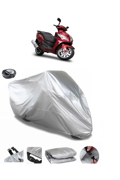 Motoran Maximus 150 Su  Geçirmez Motosiket Brandası Arka Çanta Uyumlu ürün görseli 1