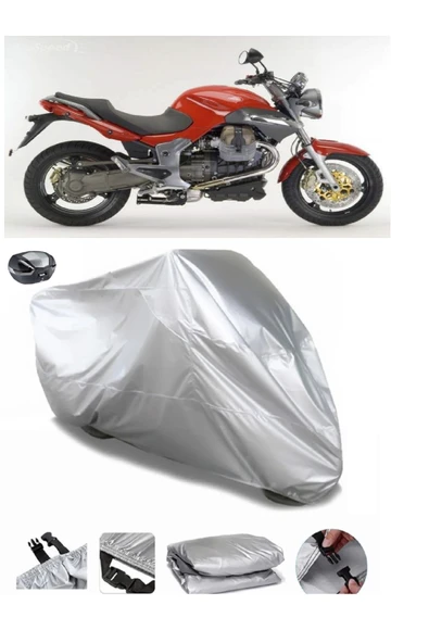 Moto Guzzi Breva V 1100 Su  Geçirmez Motosiket Brandası Arka Çanta Uyumlu ürün görseli 1
