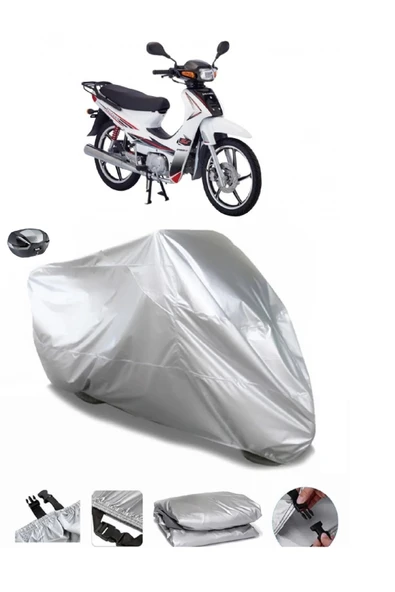 Salcano Spider 100 Su  Geçirmez Motosiket Brandası Arka Çanta Uyumlu ürün görseli 1