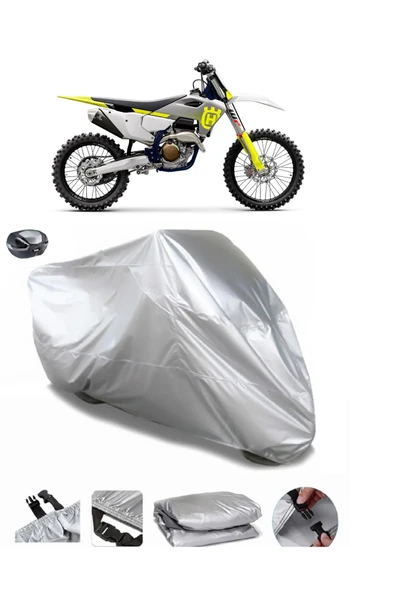 Husqvarna FC 250 Su  Geçirmez Motosiket Brandası Arka Çanta Uyumlu ürün görseli 1