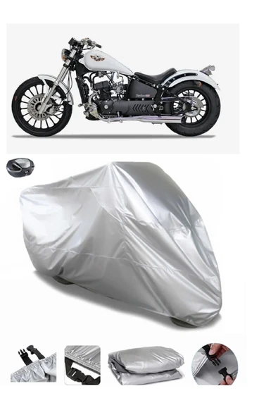 Regal Raptor Daytona 350 Su  Geçirmez Motosiket Brandası Arka Çanta Uyumlu ürün görseli 1