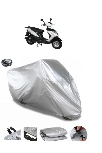 RMG Moto Gusto Crystal Su  Geçirmez Motosiket Brandası Arka Çanta Uyumlu ürün görseli 1
