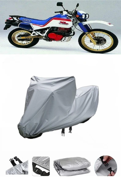 Honda XL 600  Gri Motosiklet Brandası ARKA ÇANTA UYUMLU DEĞİLDİR ürün görseli 1