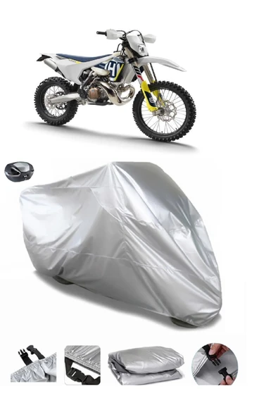 Husqvarna TE 250i Su  Geçirmez Motosiket Brandası Arka Çanta Uyumlu ürün görseli 1