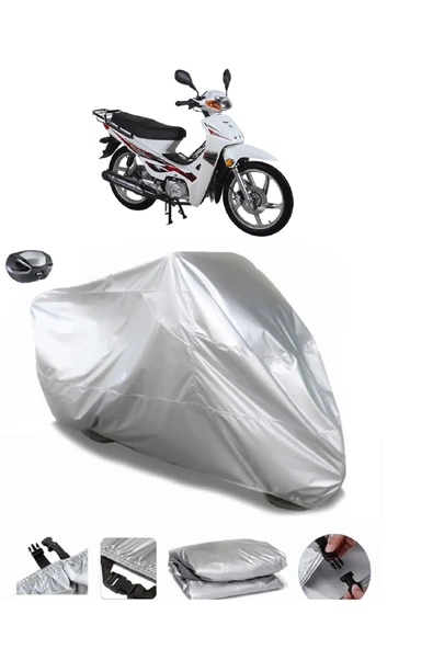 RMG Moto Gusto Spark Su  Geçirmez Motosiket Brandası Arka Çanta Uyumlu ürün görseli 1