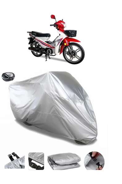 Motolux Africa King Su  Geçirmez Motosiket Brandası Arka Çanta Uyumlu ürün görseli 1