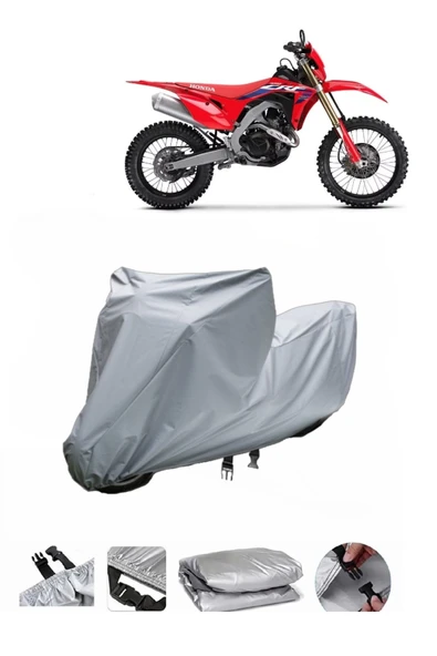 Honda CRF 450 X Gri Motosiklet Brandası ARKA ÇANTA UYUMLU DEĞİLDİR ürün görseli 1