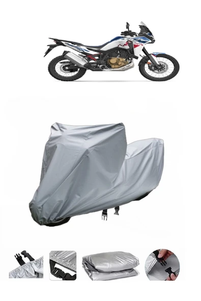 Honda CRF1000L Africa Twin Gri Motosiklet Brandası ARKA ÇANTA UYUMLU DEĞİLDİR ürün görseli 1