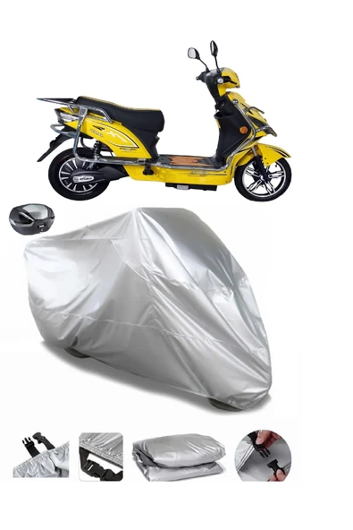 Kral Motor KR-41 L Epico Su  Geçirmez Motosiket Brandası Arka Çanta Uyumlu ürün görseli 1