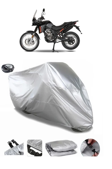 Malaguti Dune X 125 Black Edition Su  Geçirmez Motosiket Brandası Arka Çanta Uyumlu ürün görseli 1