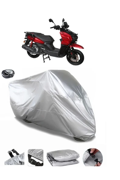 RMG Moto Gusto Panzer 125 Su  Geçirmez Motosiket Brandası Arka Çanta Uyumlu ürün görseli 1