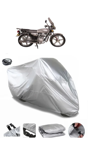 Lifan Dragon 125 Su  Geçirmez Motosiket Brandası Arka Çanta Uyumlu ürün görseli 1