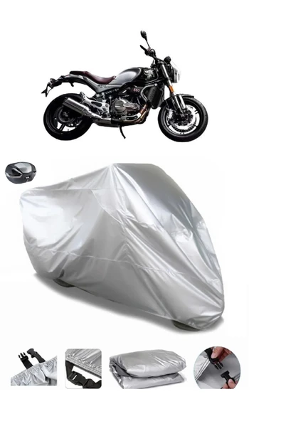 QJ SRV 550 Su  Geçirmez Motosiket Brandası Arka Çanta Uyumlu ürün görseli 1