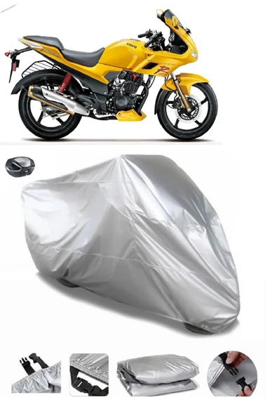 Hero Karizma Su  Geçirmez Motosiket Brandası Arka Çanta Uyumlu ürün görseli 1