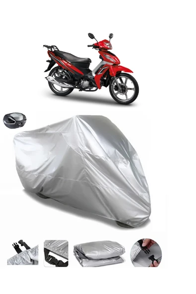 Motoran ZS 100 Su  Geçirmez Motosiket Brandası Arka Çanta Uyumlu ürün görseli 1