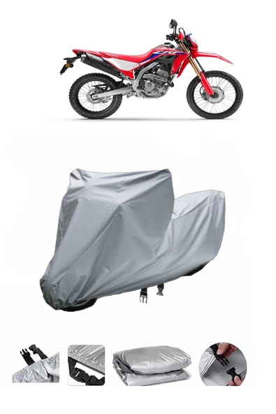 Honda CRF 250 L Gri Motosiklet Brandası ARKA ÇANTA UYUMLU DEĞİLDİR ürün görseli 1