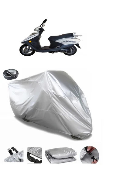 Kral Motor Spica 100 Su  Geçirmez Motosiket Brandası Arka Çanta Uyumlu ürün görseli 1