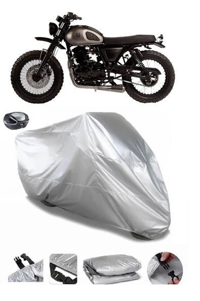 Mutt GT SR 250 Su  Geçirmez Motosiket Brandası Arka Çanta Uyumlu ürün görseli 1