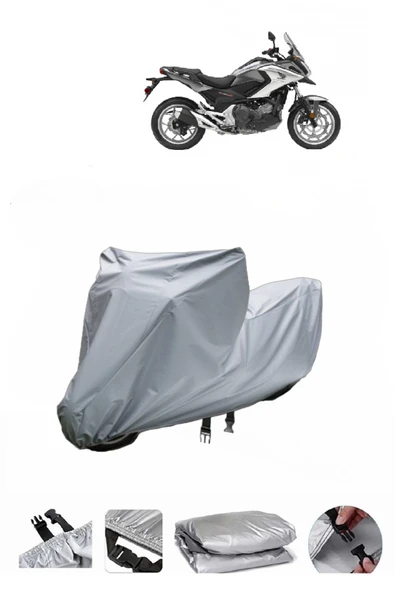 Honda NC 700 X  Gri Motosiklet Brandası ARKA ÇANTA UYUMLU DEĞİLDİR ürün görseli 1