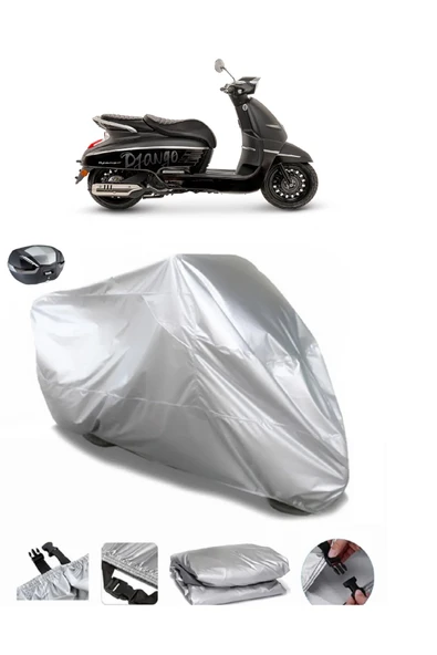 Peugeot Django 150 Su  Geçirmez Motosiket Brandası Arka Çanta Uyumlu ürün görseli 1