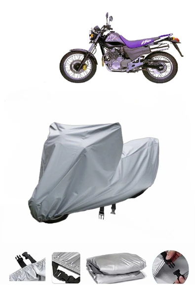 Honda SLR 650  Gri Motosiklet Brandası ARKA ÇANTA UYUMLU DEĞİLDİR ürün görseli 1