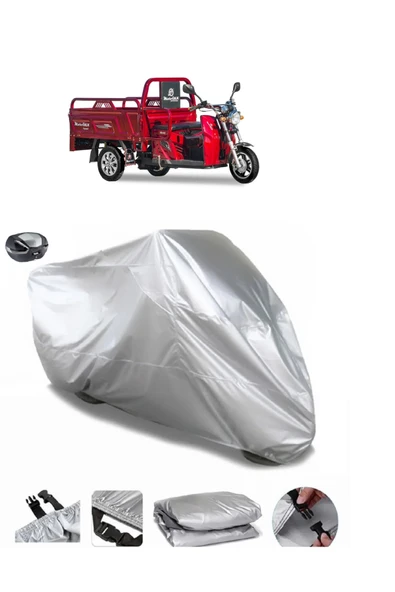Motolux Transit 125 Su  Geçirmez Motosiket Brandası Arka Çanta Uyumlu ürün görseli 1