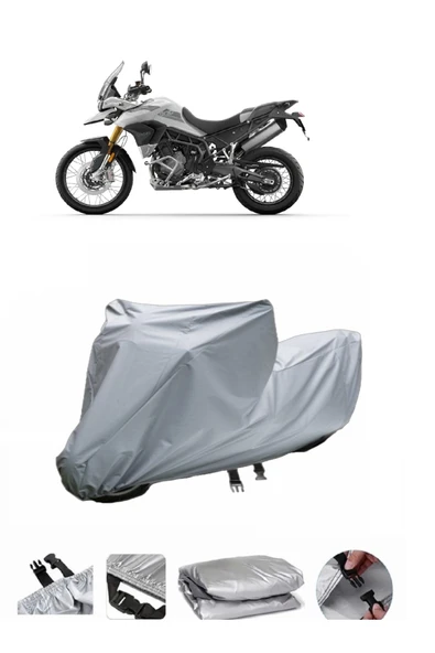 Triumph Tiger 900 Rally Pro  Gri Motosiklet Brandası ARKA ÇANTA UYUMLU DEĞİLDİR ürün görseli 1