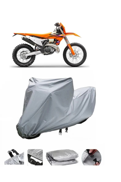 KTM 300 EXC TPI  Gri Motosiklet Brandası ARKA ÇANTA UYUMLU DEĞİLDİR ürün görseli 1