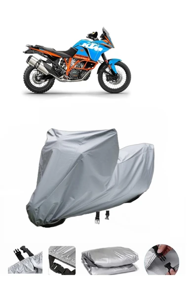KTM 1090 Adventure R  Gri Motosiklet Brandası ARKA ÇANTA UYUMLU DEĞİLDİR ürün görseli 1