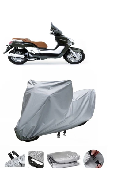Yamaha Versity 300  Gri Motosiklet Brandası ARKA ÇANTA UYUMLU DEĞİLDİR ürün görseli 1